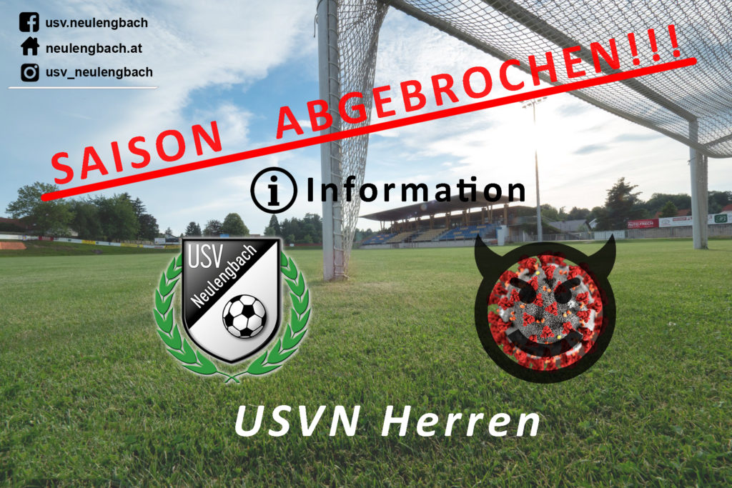 Meisterschaft der Herren abgebrochen