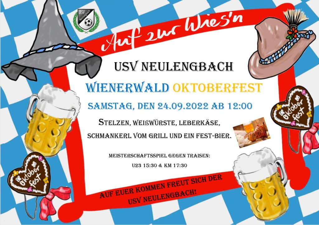 USV Neulengbach Oktoberfest!